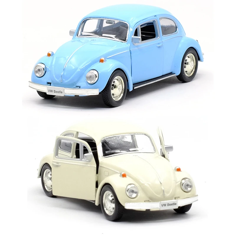 RMZ CITY Bumblebee 1:36 V & W 1967 классический автомобиль литый под давлением из сплава модель