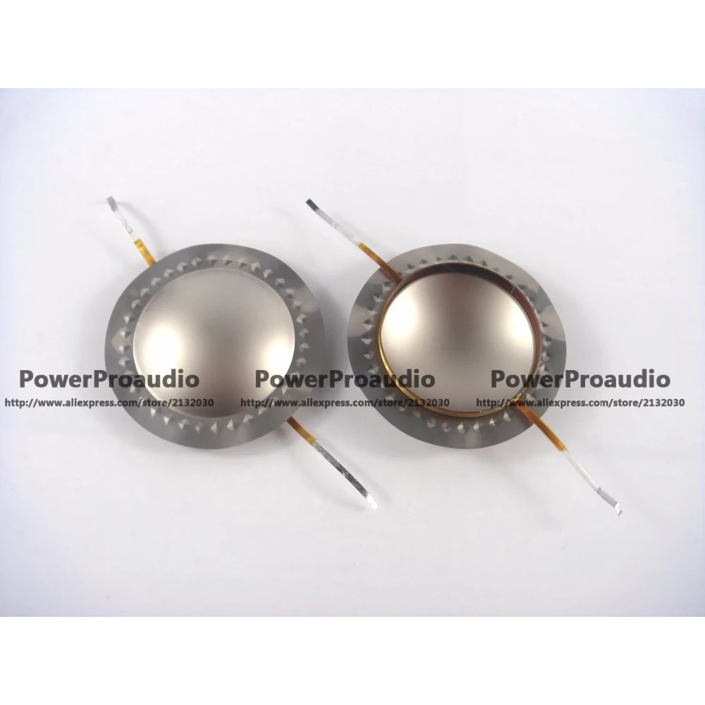 

2PCS 1.75inch 44.4mm 44.5mm Speaker Diaphragm Horn Driver Repair kit 8Ohm Aluminium Flat Wire