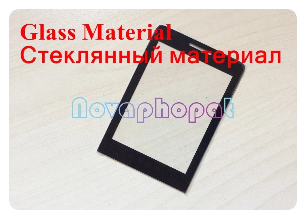 Novaphopat New Original Black Glass Screen For Philips E570 E571 lens Panel Replacement (not touch screen Sensor)+tracking | Мобильные