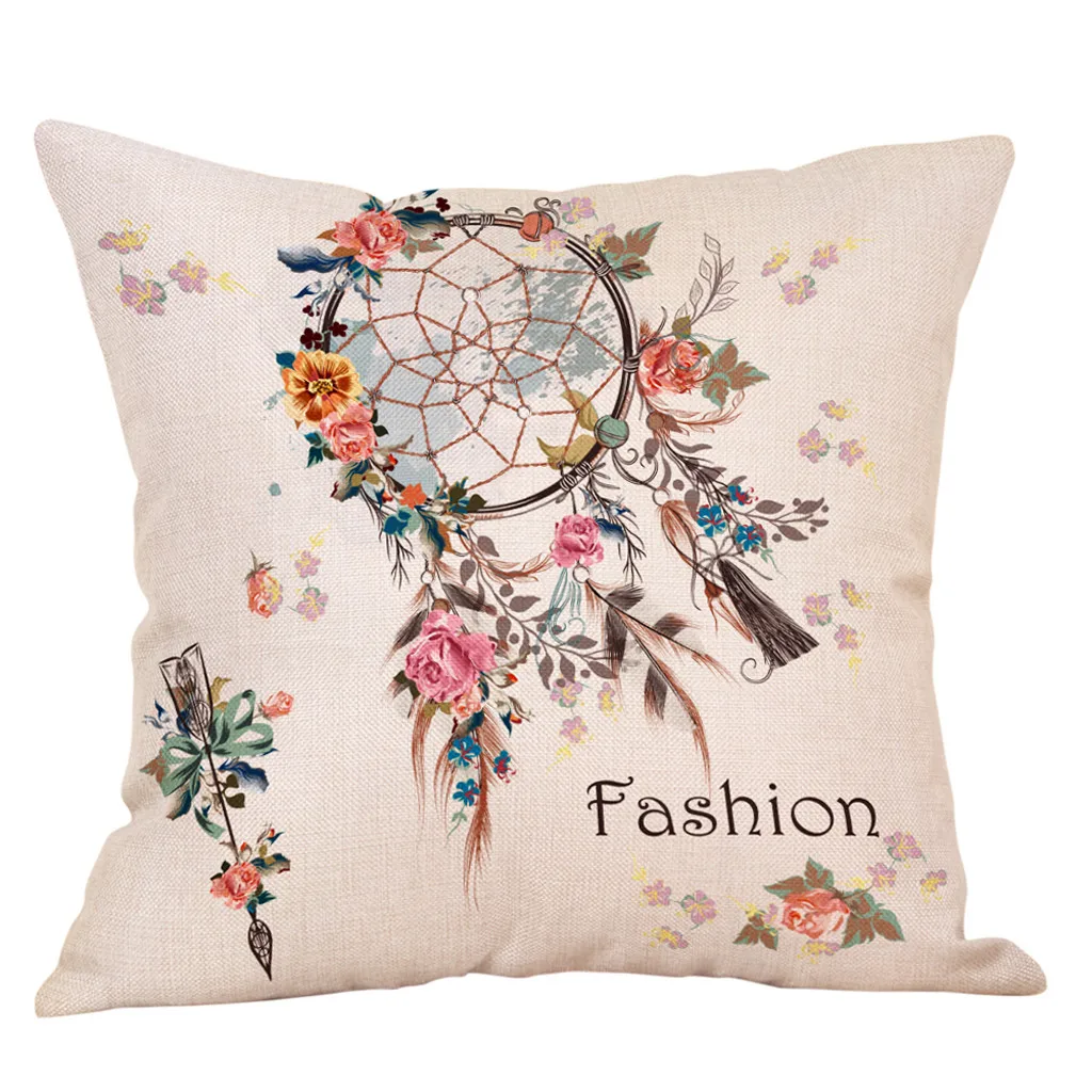 Изящная минималистическая Подушка льняная наволочка для объятий модная