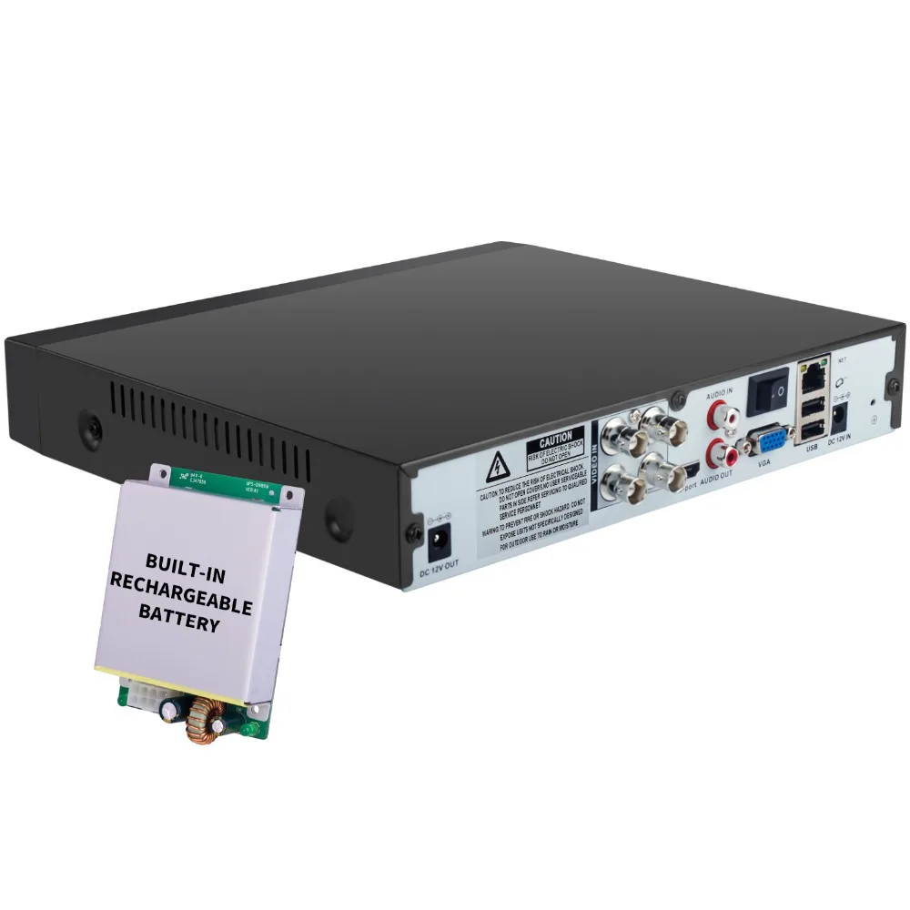 DEFEWAY HD 720P 4 канала система Скрытого видеонаблюдения Системы DVR комплект 2 шт. 1200TVL
