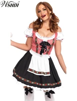women german oktoberfest dirndl dress bavarian heidi beer girl costume party dress