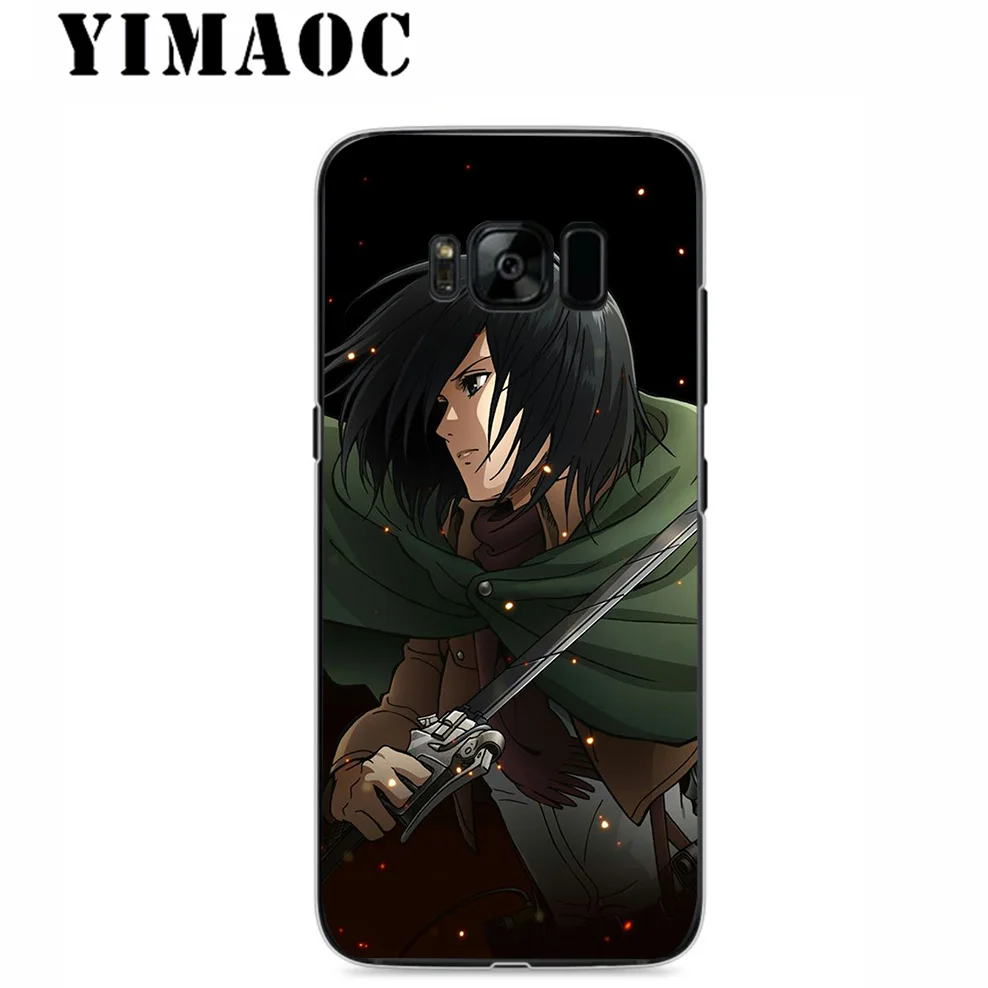 YIMAOC Attack On Titan Soft Silicone Case for Samsung Galaxy A5 A6 Plus A7 A8 A9 2018 J3 J5 J6 J7 2016 2017 EU Version |