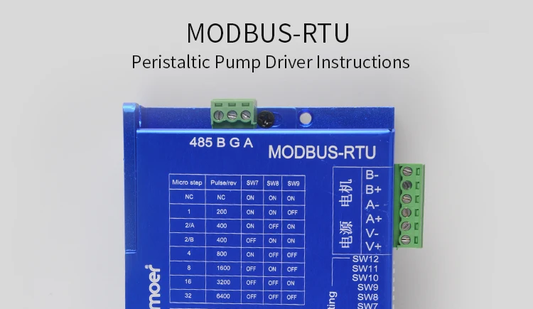 Kmaoer MODBUS шаговый двигатель перистальтический насос управление Лер(PLC контроль скорости для KHL KCS водяной насос