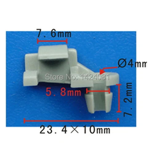 20x OEM нейлоновый зажим для дверного замка Chrysler 3454221 4658677 forGM 8891030 5/32 &quot4 мм|door lock rod