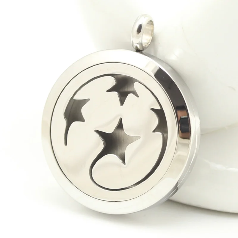 10 шт./лот 30 мм из нержавеющей стали два человека эфирные масла диффузор духи