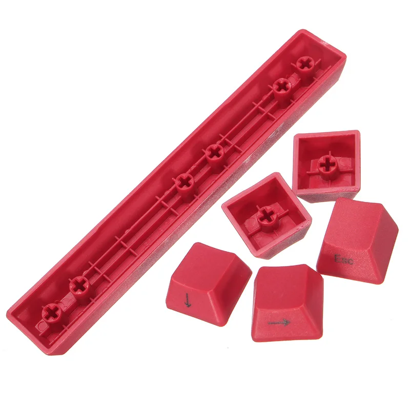 6 клавиш ESC + пробела клавишные крышки направления полупрозрачная механическая