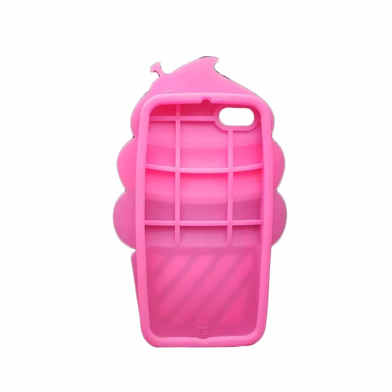 3D Cartoon Ice Cream Soft Silicone Case For iPhone 5s SE 6 6s 7 8 plus X XS MAX XR Back Cover New Christmas Halloween Gift |