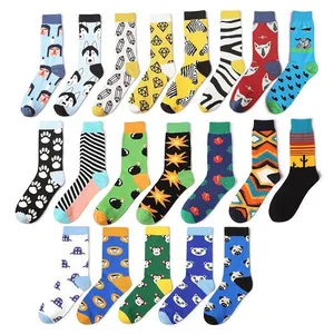 Женская мультяшная обезьяна, собака, Зебра, волк, лиса, охотник, бомба, цветок, полосатая цветная Милая смешная уличная одежда в стиле Харадзюку, стиль хип-хоп