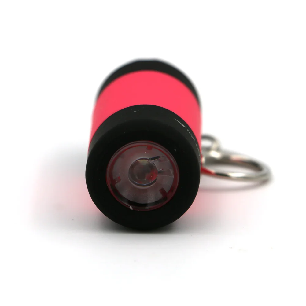 Высококачественный мини-фонарик Micro USB Перезаряжаемый брелок светодиодный фонарик для работы Ночная лампа брелок Linternas 6 цветов