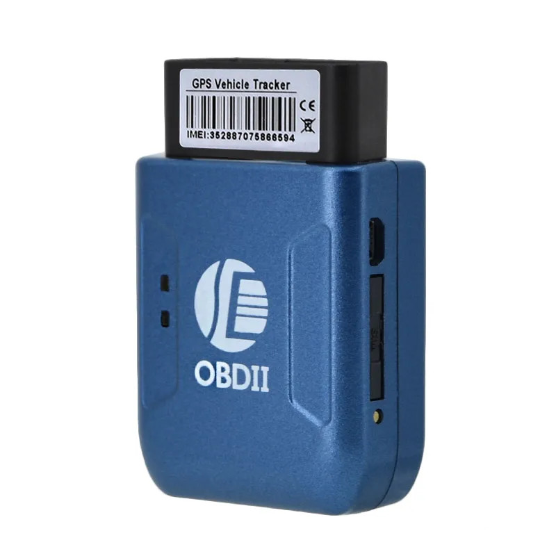 Новый GPS TK206 OBD 2 GSM четырехдиапазонный антикражный Вибрационный сигнал GPRS Mini