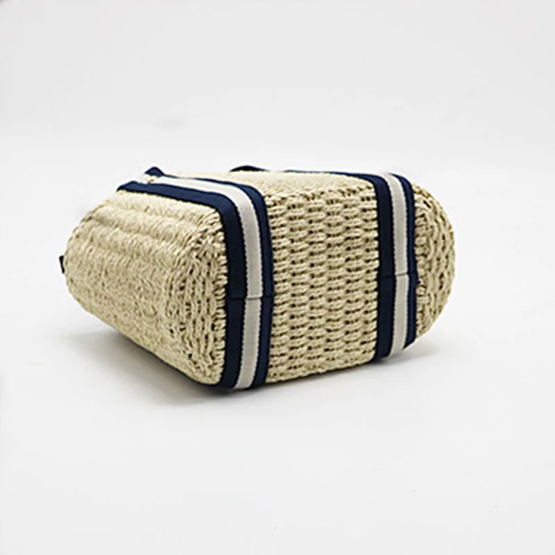 Women Natural Handbag Braided Rattan Bag Beach Straw Crossbody Summer Messange Bags 2020 New High Quality Beige Brown | Багаж и сумки