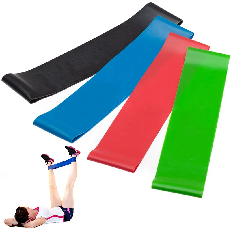 Эластичные ленты для фитнеса 4 шт./компл.|rubber loop|elastic resistance bandresistance bands |