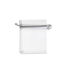 100 штук в упаковке простая Органическая упаковка для ювелирных изделий прозрачные перламутровые сетчатые сумки новая практичная Подарочная посылка