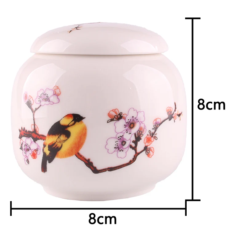 Домашняя кухня 10 видов стилей Китай Керамика пряность для чая гайки Еда колба