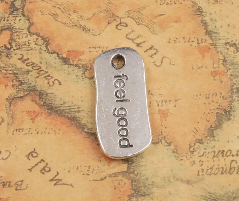 

20PCS Antiqued Silver Color Dream Journey etc Word Charm Pendants