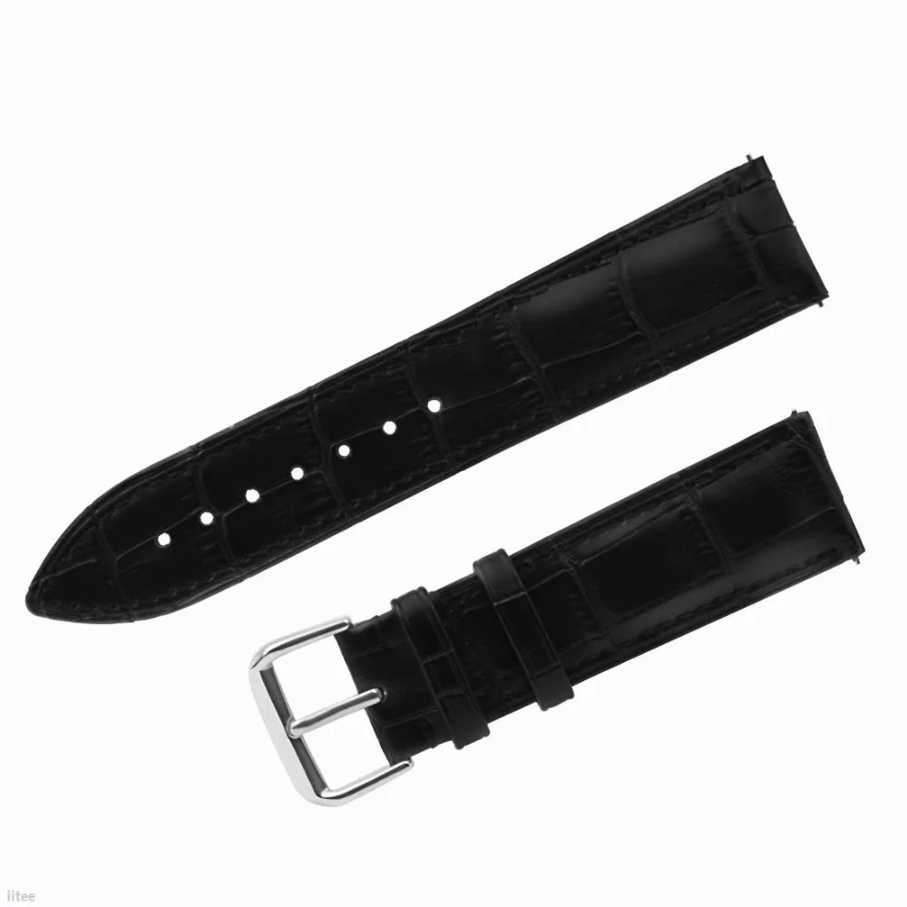 Сменный ремешок из натуральной кожи с крокодиловым узором для Samsung Gear S3 Classic/Frontier