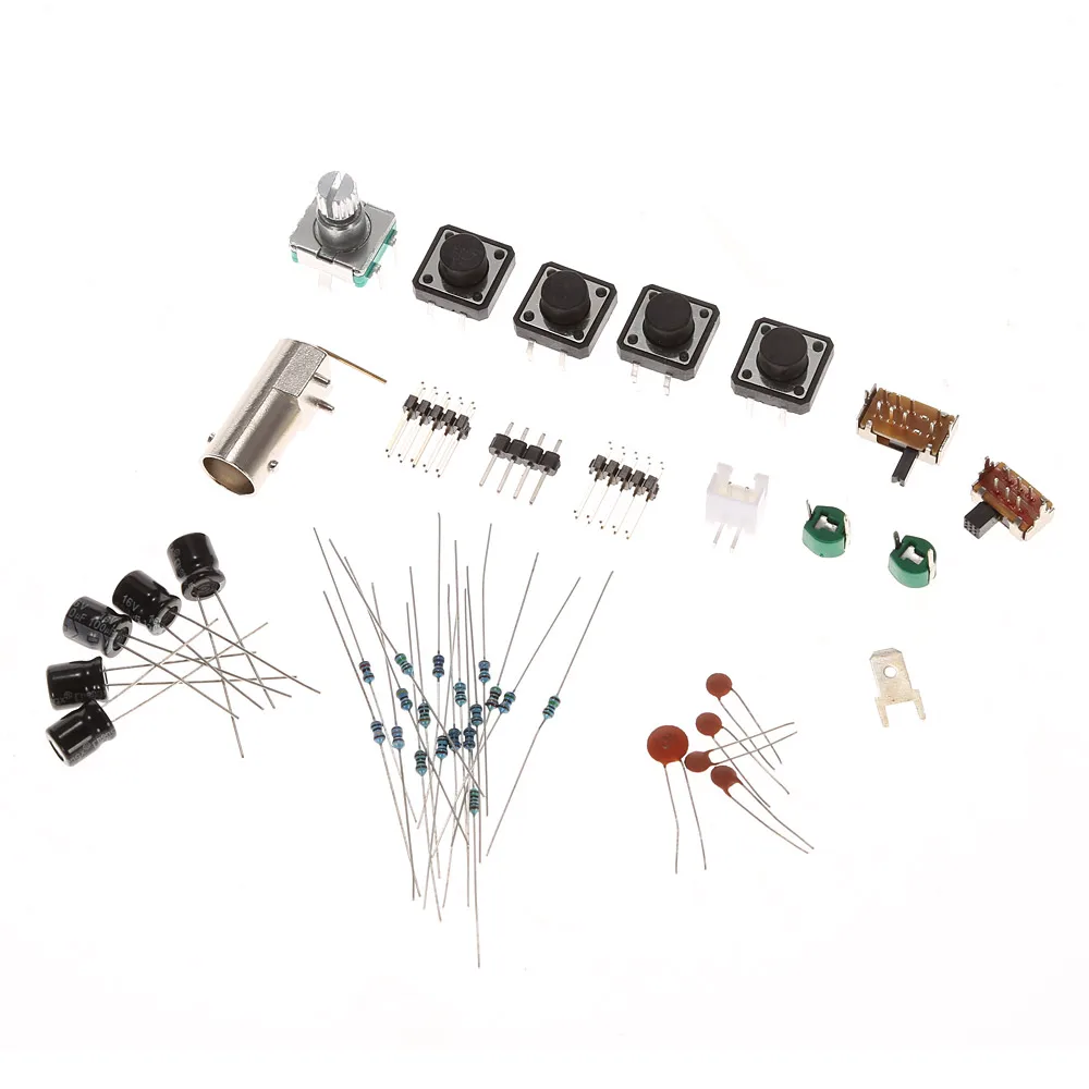 Ручной Карманный цифровой осциллограф TFT 2 4 дюйма DIY Kit детали с Чехол SMD