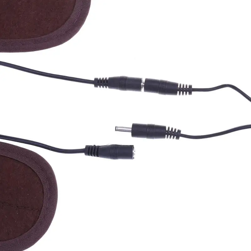USB грелка для обуви подошвы зимние Плюшевые Мех Животных Отопление мужчин