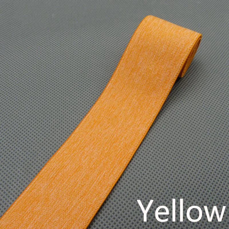 Yellow 9 ярдов 38 мм мягкая эластичная лента резиновая поделки ручной работы сумка декоративная лента для одежды поясная швейная тесьма аксессуары BD405 - Цвет: Yellow