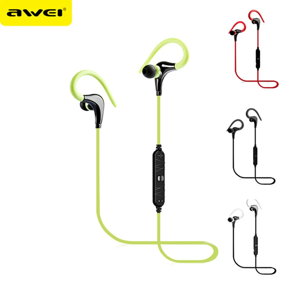 Awei Blutooth Спортивная гарнитура в ухо беспроводные наушники Auriculares Bluetooth для вашего