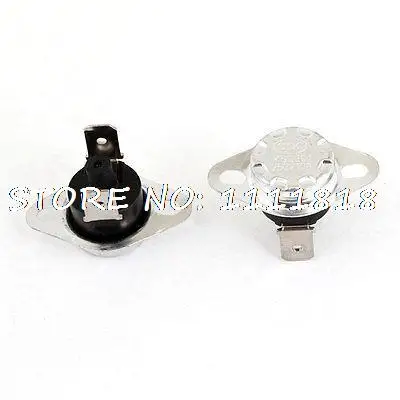 

250V 10A 75 Celsius NC Temperature Controlled Thermostat KSD301 2pcs