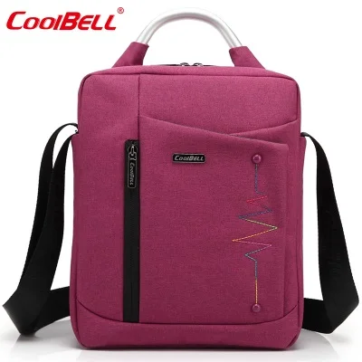 CoolBell CB-6001 " 10" 1" унисекс планшетный ПК сумка Портативная сумка с ремешком для ноутбука досуг бизнес путешествия сумка для компьютера - Цвет: Красный