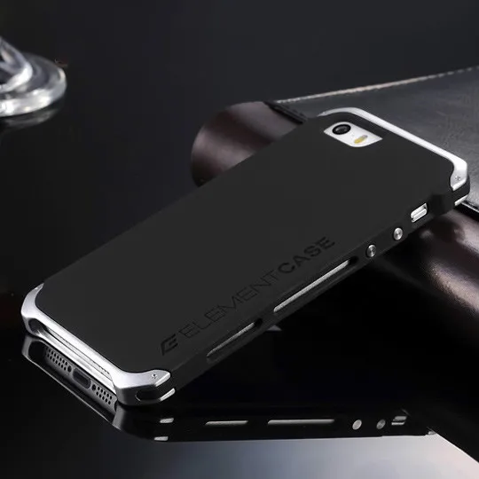 Роскошные чехлы для телефонов iPhone 5/iPhone 5S/SE с дизайнерским алюминиевым и