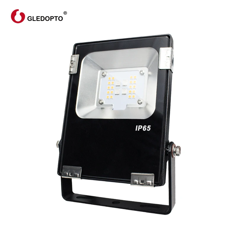 G светодиодный OPTO ZIGBEE светодиодный 10 Вт Светодиодный прожектор светильник RGB+ CCT теплый белый и холодный белый свет zigbee светильник ссылка AC110-240V ЕС AU плагин работать с echoplus