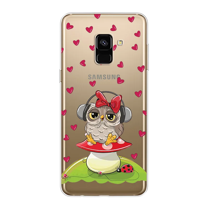 Ciciber чехол для Samsung Galaxy A8 A7 A5 A6 A9 A3 2018 2017 2016 A6S Plus чехлы телефонов из мягкого ТПУ с