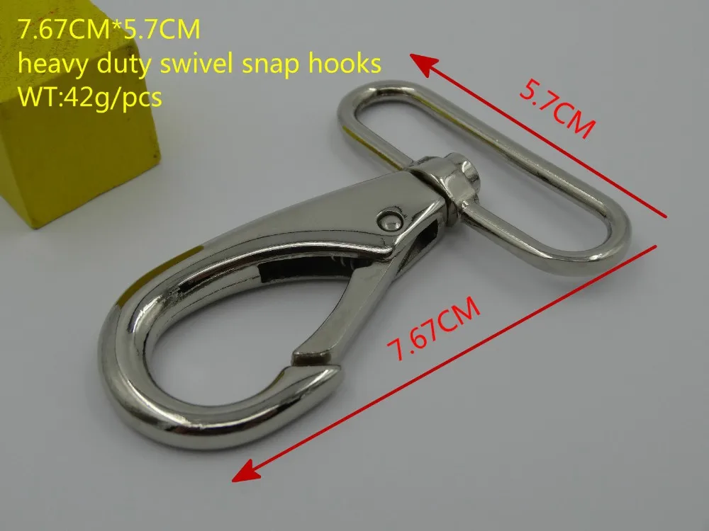 Metal Bag Swivel Trigger Clips Snap Hook Dog Lead Webbing Strap Tape 8-33 mm