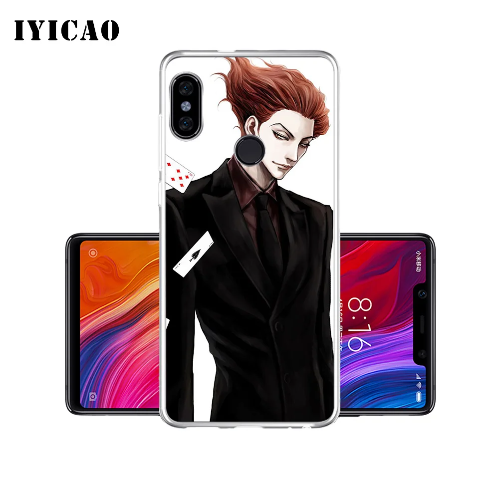 IYICAO hunter x кошка мультфильм мягкий силиконовый чехол для телефона Xiaomi mi 9 8 SE 6 A1 A2 Lite