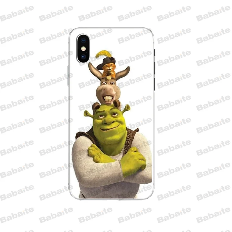 Babaite Green Shrek Popular Custom TPU Phone Cover for iPhone 8 8Plus 5 5S 6 6S 7 7plus X XS MAX XR - Цвет: A13