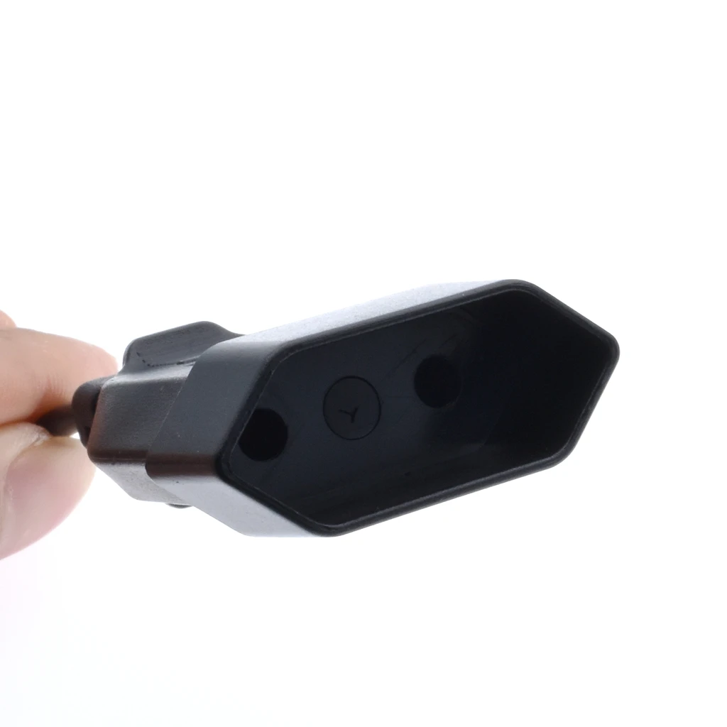 Европейский 2 зубец VDE Plug под углом для того чтобы CEE7/16 розетка Мощность удлинитель, Schuko CEE7 удлинители, 0,3 м/0,6 м
