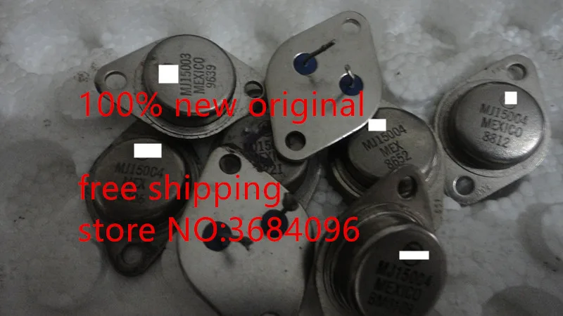 MJ15003 MJ15004 MJ15003G MJ15004G old NOS Бесплатная доставка 4 пары 50 пара/лот|Реле| |