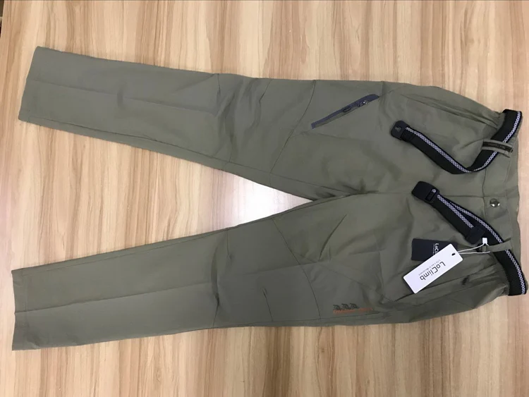 LoClimb размера плюс 8XL уличные походные брюки мужские летние стрейч водонепроницаемые брюки для мужчин рыбалка/треккинг/горные брюки AM012