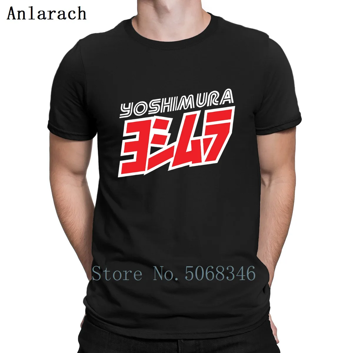 Yoshimura футболка весна осень нормальный принт New Новая модная свободная хлопковая