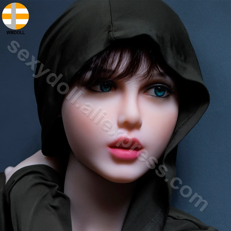 WMDOLL Новинка 185 # оральная головка TPE Силиконовая секс кукла голова Европейское