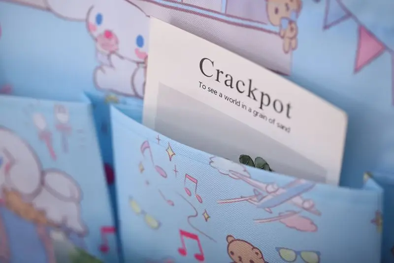 Новый Сейлор Мун моя мелодия Cinnamoroll пудинг собака косметички настенные Висячие