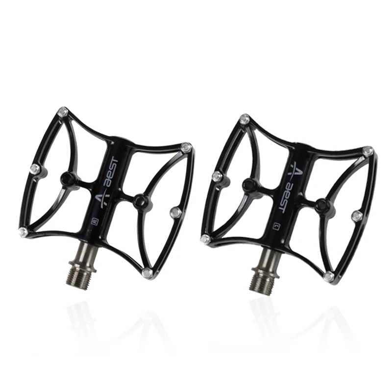 AEST mtb велосипедные педали сверхлегкие bmx титановый подшипник оси педали 9/1" шпиндель велосипедные педали Платформа Аксессуары для велосипеда