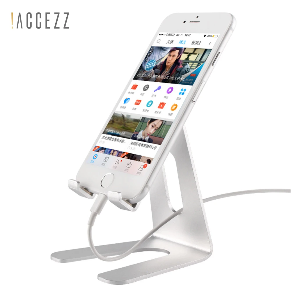 ACCEZZ планшет телефон стенд держатель для iPhone 8 Plus XS MAX XR универсальный настольный для samsung S9 для huawei 20 Pro Поддержка кронштейн