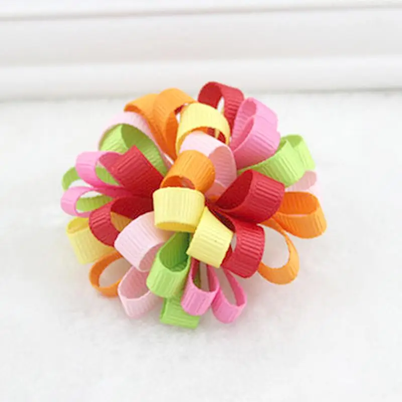 Новинка 2017 года детский зажим для волос из ленты крокодил заколки бант головной