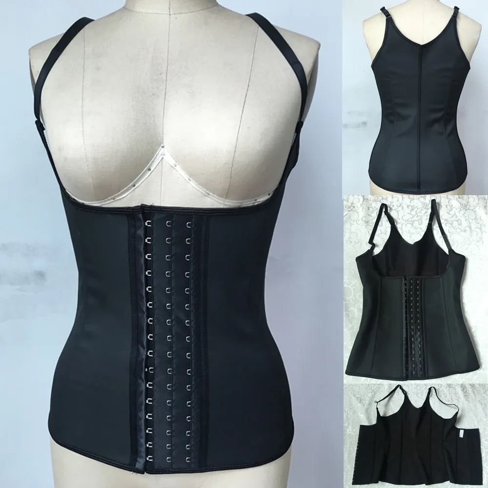 2017 Горячая Распродажа женский жилет корсет для тела латексный сексуальный талии