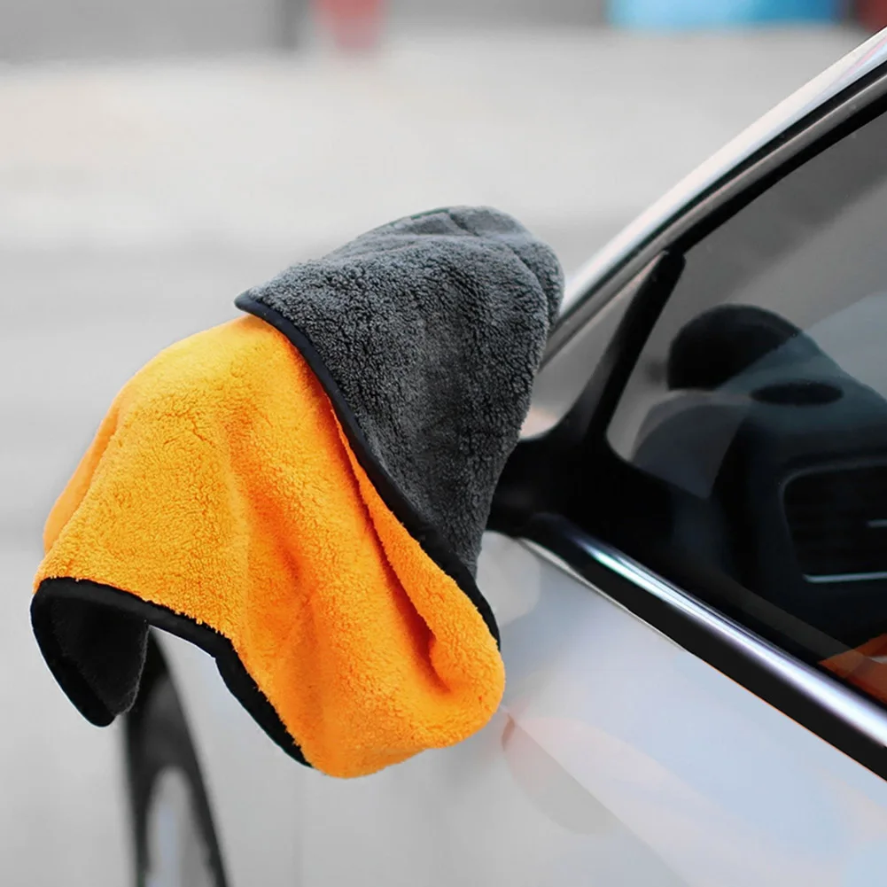 

Do Promotion! Newest 2Pcs Coral Microfiber Super Absorbent Car Cleaning Towel Wiping Cloth Car Care Tools