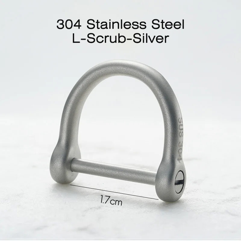 304 Steel L-B Брелок из настоящего титанового сплава для мужчин EDC, легкий титановый брелок с подвеской, брелки для ключей, инструмент Quickdraw, креативный брелок - Цвет: 304 Steel L-B