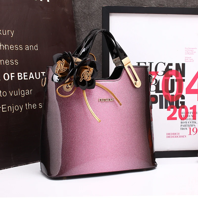 Женская сумка новинка 2020 Сумки из натуральной лакированной кожи женские Офисные