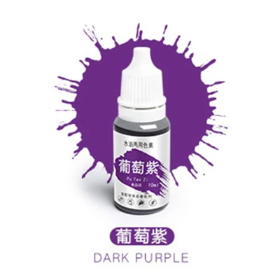 Dark Purple Transhome пищевой краситель 1 шт. съедобный пигмент полезный, безопасный инструменты для украшения тортов из мастики Макарон крем торт выпечки и кондитерские инструменты - Цвет: Dark Purple