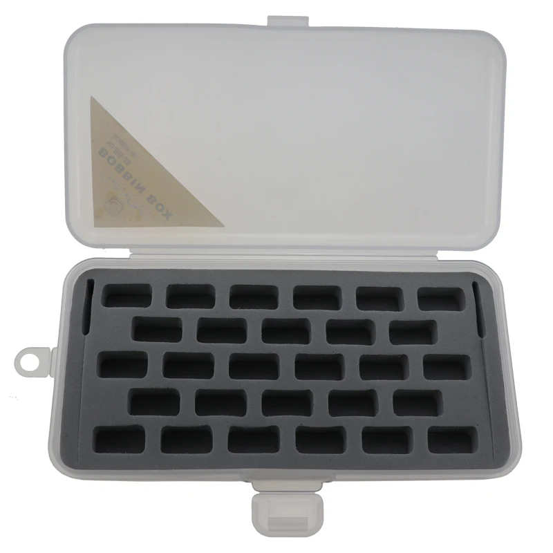 28 штук с пеной из нержавеющей стали катушки для швейных машин катушки пустые катушки швейная машина пластиковый ящик для хранения