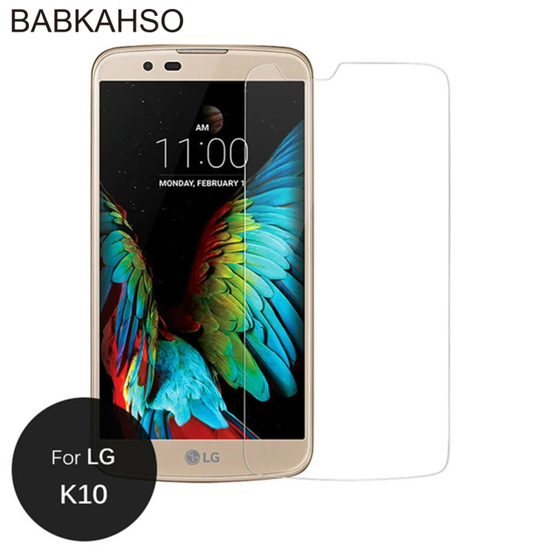Закаленное стекло 9H для LG K10 защитная пленка экрана K 10LG K410 мобильный телефон