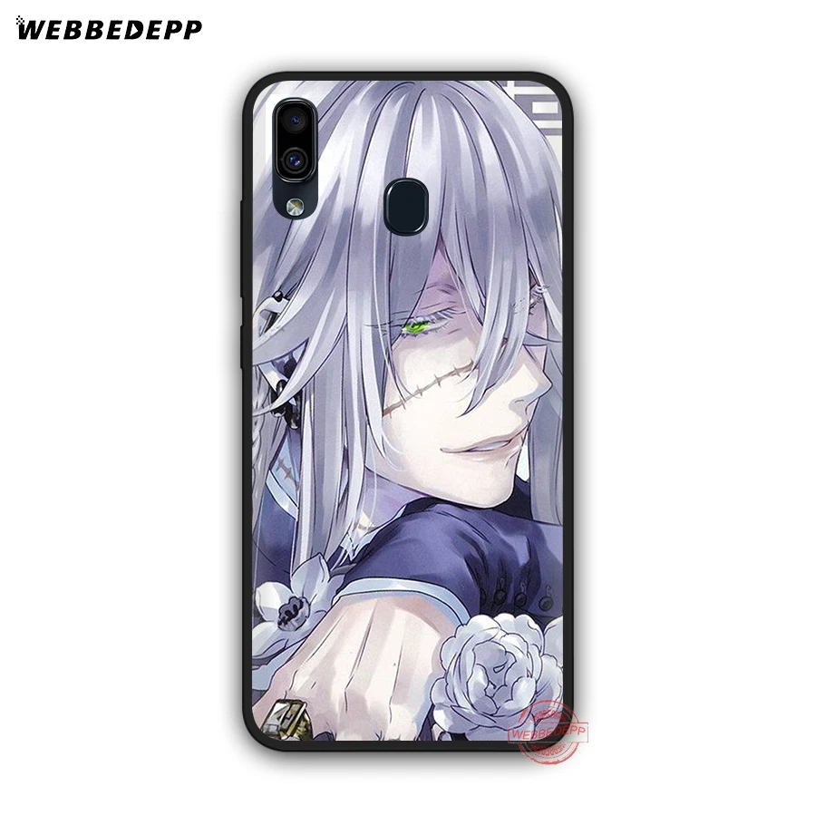 WEBBEDEPP Anime Black Butler Soft Phone Case for Samsung A50s A40s A30s A20s A10s A60 A70 M10 M20 M30 M40 Cases | Мобильные телефоны